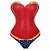 Fantasia Corselet Mulher Maravilha - Imagem 1