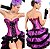 Fantasia Dueto Corselet com Saia - Lilás - Imagem 5
