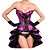Fantasia Dueto Corselet com Saia - Lilás - Imagem 1