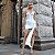 Corselet Renda transparência - Branco - Imagem 2