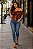 Blusa Corselet Ciganinha -Marrom - Imagem 2