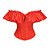 Blusa Corselet Ciganinha - Vermelho - Imagem 4