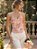 Blusa Corselet em renda - Rosa chique - Imagem 1