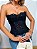 Blusa Corselet em renda - Preto - Imagem 2