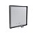 Luminária Painel Led  Plafon Sobrepor 60x60 3000k Borda preta Branco quente - Imagem 5