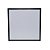 Luminária Painel Led  Plafon Sobrepor 60x60 3000k Borda preta Branco quente - Imagem 1