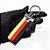 Chaveiro Automotivo de Lona Porsche Bandeira Alemanha - Imagem 6