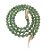 Colar Serpente Gravata Pedra Quartzo Verde e Amazonita - Imagem 1