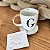Caneca de Porcelana Schmidt Personalizada com Monograma Preto (A-Z) e Detalhes em Ouro – To Home Decoração - Imagem 12