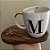 Caneca de Porcelana Schmidt Personalizada com Monograma Preto (A-Z) e Detalhes em Ouro – To Home Decoração - Imagem 15