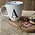 Caneca de Porcelana Schmidt Personalizada com Monograma Preto (A-Z) e Detalhes em Ouro – To Home Decoração - Imagem 4