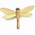 Libélula Decorativa de Madeira - Imagem 4