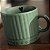 Caneca Canelada de Cerâmica com Frase “A vida é agora” – 200ml | 4 Cores | To Home Decoração - Imagem 9