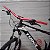 Guidão Bike Mtb 31.8mm Alumínio 780mm Rise 3cm Vermelho - Imagem 5