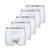 Kit Cueca Infantil boxer 5 Peças - Try Basics - Imagem 1