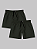 Kit 2 Shorts Masculino Liso Try Basics - Preto - Imagem 1