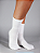 Kit 10 Pares de Meia Adulto Cano Longo - Preta / Branca / Cinza - Imagem 2