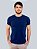 Camiseta Pima Cotton Gideon - Azul Marinho - Imagem 1