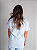 Camiseta Básica Trybasics Unissex - Azul Bebe - Imagem 4