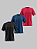 Kit 3 Camisetas Dry Fit Masculina Trybasics Básica - Personalize do seu jeito! - Imagem 1