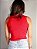 Regata Básica Feminina Canelada Trybasics I Vermelha - Imagem 3