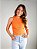 Regata Básica Feminina Canelada Trybasics I Laranja - Imagem 1