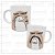 Caneca cerâmica 325ml - Com Café sem Café - Imagem 1
