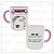 Caneca cerâmica 325ml - Direito - Rosa - Imagem 1