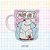 Caneca cerâmica 325ml - Flork - Mãe de 2 - Imagem 1