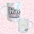 Caneca cerâmica 325ml - Mãe Amor sem Fronteiras - Imagem 1