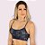 Top Isa Estampa Shallow Preta - Imagem 1