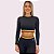 Cropped Elastic Preto com Elástico Multicolor - Imagem 3