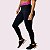 Legging Elastic Empina Bumbum Suplex Preto com Elástico Pink Shallow - Imagem 1