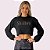 Cropped Manga Longa Shallow Preto - Imagem 3