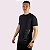 Camiseta Manga Curta Cutting Shallow Preta Unissex - Imagem 4