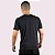 Camiseta Manga Curta Cutting Shallow Preta Unissex - Imagem 6