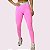 Legging Elastic Empina Bumbum Rosa Neon com Off White - Imagem 3