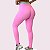 Legging Elastic Empina Bumbum Rosa Neon com Off White - Imagem 5