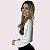 Cropped Manga Longa Shallow Off White - Imagem 2