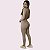 Macacão Malaine Comprido Canelado Nude - Imagem 4