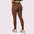 Legging Elastic Empina Bumbum Terracota com Off White - Imagem 3