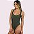 Body Annali Metalizado Verde Militar - Imagem 1