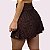 Shorts Saia Dani Estampa Shallow Coffee - Imagem 3