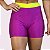 Shorts Elastic Empina Bumbum Metalizado Fúcsia com Amarelo Neon - Imagem 1