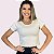Cropped Dry Fit Off White - Imagem 2