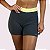 Shorts Elastic Empina Bumbum Suplex Grafite com Amarelo Candy - Imagem 2
