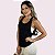 Regata Valentina Tricot Preta - Imagem 1