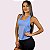 Regata Valentina Dry Fit Azul Candy - Imagem 1