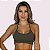 Top Lari Suplex Verde Militar com Off White - Imagem 2