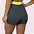 Shorts Elastic Suplex Grafite com Amarelo Neon - Imagem 3